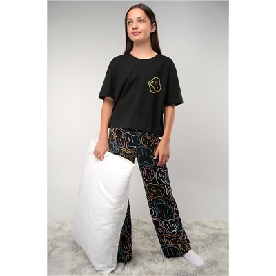 Хлопковая пижама для девочки Happyfox