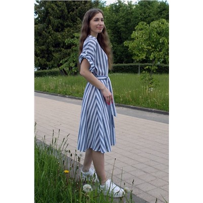 Arisha 1271 сине-белый, Платье
