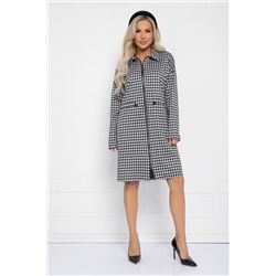 Платье Зарина (черно-белое) П14227-5М