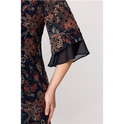 Moda Versal П2202 т.синий+горох, Платье