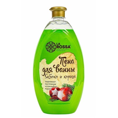 Пена д/ванны Яблоко и корица 1л Ла Росса