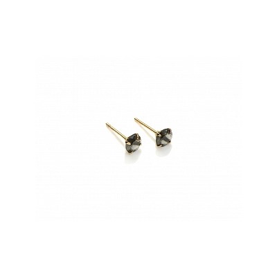 Серьги-гвоздики PR1469 -6 серый