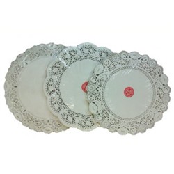 Салфетки кружевные круглые d 38см 250шт (4) (#112)