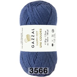 Пряжа Gazzal Happy Feet Unicolor