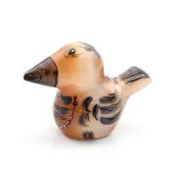 Скульптура из селенита "Ворона" 68*38*50мм.