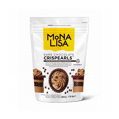 Callebaut Crispearls драже темный шоколад 0,8 кг. Годен до 24.07.24г