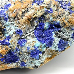 Коллекционный камень азурмалахит 75*50*40мм, 144г