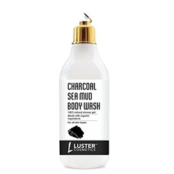 CHARCOAL SEA MUD Body Wash, Luster (ДРЕВЕСНЫЙ УГОЛЬ И МОРСКАЯ ГРЯЗЬ гель для душа, Ластер), 300 мл.