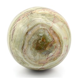 Шар из камня оникса 8 (диаметр 200мм).