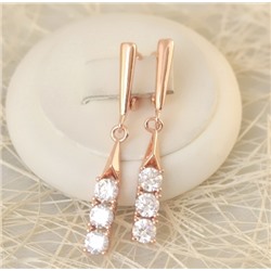 Серьги позолота H01-4922