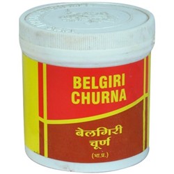 BELGIRI (BAEL) CHURNA, Vyas (БЕЛГИРИ (БАЕЛЬ) ЧУРНА, для лечения диареи и дизентерии, Вьяс), 100 г.