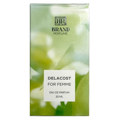 DELACOST FOR FEMME Eau De Parfum, Brand Perfume (Парфюмерная вода), спрей, 30 мл.