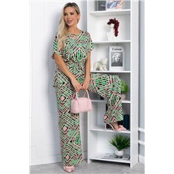Костюм Аксиома успеха (зелено-розовый) К13831-5М