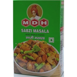 SABJI MASALA Mixed Masala Powder, MDH (САБДЖИ МАСАЛА смесь специй для овощей, Махашиан Ди Хатти), 100 г.