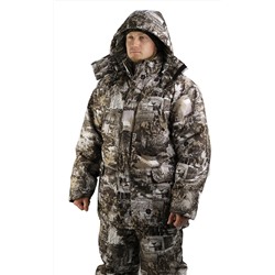 Костюм мужской "Тайга" зимний, куртка/полукомб.,подклад термофольга, тк.мембрана, цв.кмф Paintball
