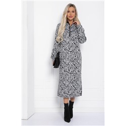 Платье Белые ночи (черно-белое) П12305-19