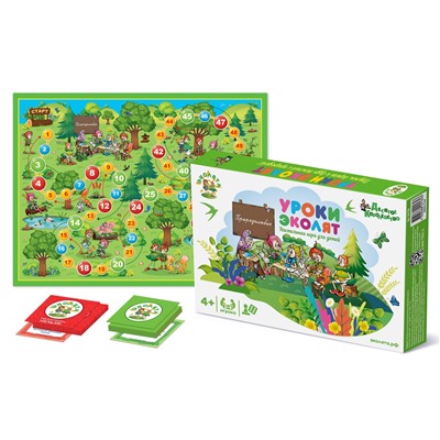 Настольная игра ходилка «Уроки Эколят»