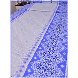 Постельное белье Шуйская бязь Крестики синие 8334-2