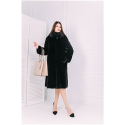Мехофф Ромашка110.123-220 черный, Пальто