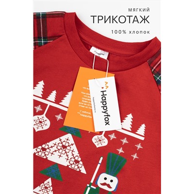 Новогодняя пижама для мальчика Happyfox