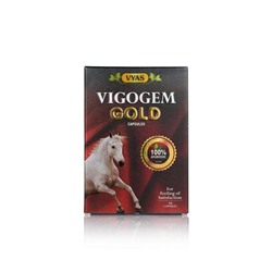 VIGOGEM GOLD Capsules, Vyas (ВИГОДЖЕМ (вигогем) ГОЛД, мужской тоник, Вьяс), 10 капс. - СРОК ГОДНОСТИ ДО 30 НОЯБРЯ 2024 ГОДА
