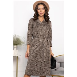 Платье Лаконичный стиль (капучино) П13751-19М