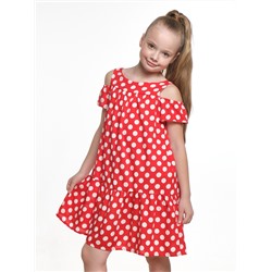 Платье 22-7180 красн.горох