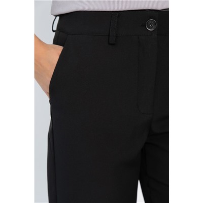 Брюки укороченные Энни (черные) Б14284-10М