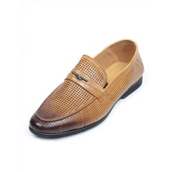 C152-3 BROWN Полуботинки мужские (натуральная кожа) размер