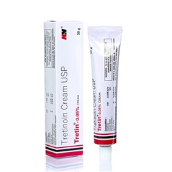 TRETIN - 0,05% cream, H&H (Крем от акне ТРЕТИН - 0,05%), 30 г.