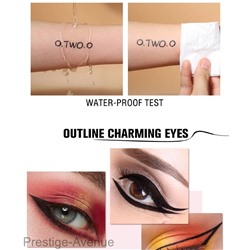 Подводка для глаз O.TWO.O Ink Colour waterproof eyeliner pen №2.0 Brown (арт 1008)