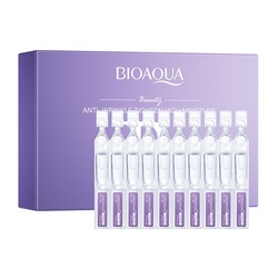 Курс сывороток для лица с Ретинолом и Гиалуроновой кислотой в ампулах Bioaqua, 30 шт. по 1 мл.