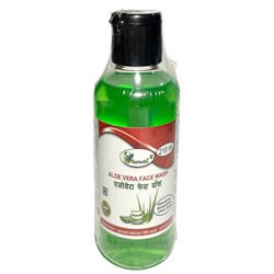 ALOE VERA Face Wash, Karmeshu (ГЕЛЬ ДЛЯ УМЫВАНИЯ Алоэ (алое) Вера, Кармешу), 210 мл.