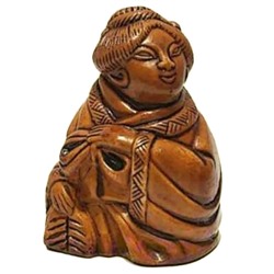Нэцкэ 3 Гуаньйнь 5,5см SH 51.2