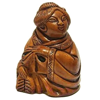 Нэцкэ 3 Гуаньйнь 5,5см SH 51.2