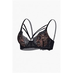 Комплект (Бюстгальтер+Трусы слипы+Трусы стринги) INDEFINI #916895