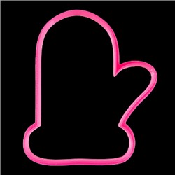 Вырубка для пряника "Варежка" мини пластик, 8,5 см