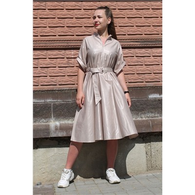 Arisha 1268 золотисто-оливковый, Платье