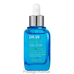 Сыворотка для лица Farm Stay DR.V8 Ampoule Solution Collagen 30мл