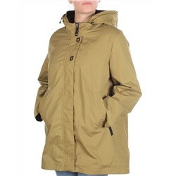 F2916 KHAKI Ветровка женская CO-COCOPINE (85% хлопок, 15% полиэстер) размер 50 (идет на 56 российский)