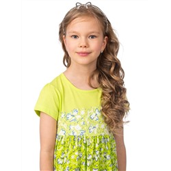 Платье детское Солнечный лайм