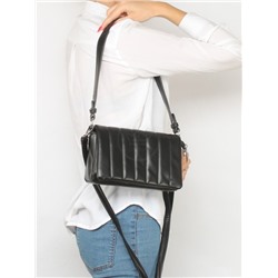 Сумка женская искусственная кожа Ch&K-8689,  1отд,  плечевой ремень,  черный 257636