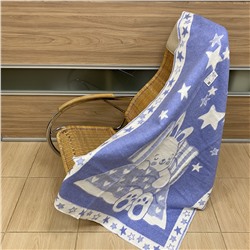 Одеяло детское байковое жакард Арт. ОБ3-23