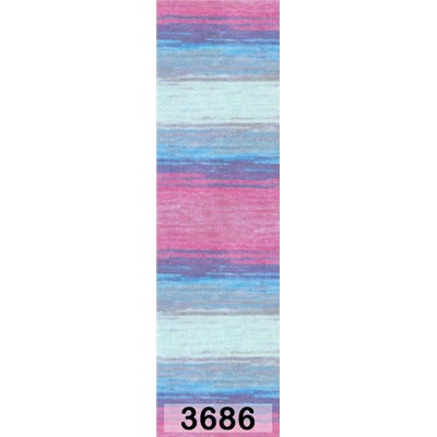 Пряжа Alize Bella Batik 100