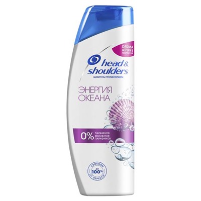 HEAD&SHOULDERS Шампунь 400 энергия океана АКЦИЯ! СКИДКА 5%
