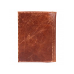 Обложка для авто+паспорт Premier-О-78 натуральная кожа коричневый пулл-ап (40)  204849