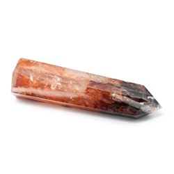 Кристалл из кварца огненного "Карандаш" 25*25*102мм 114г.