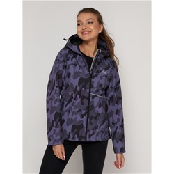 Ветровка MTFORCE женская softshell черного цвета 2207-1Ch