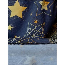 Платье Эля звезды на черном