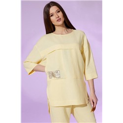 Faufilure С1375 желтый, Брюки,  Туника